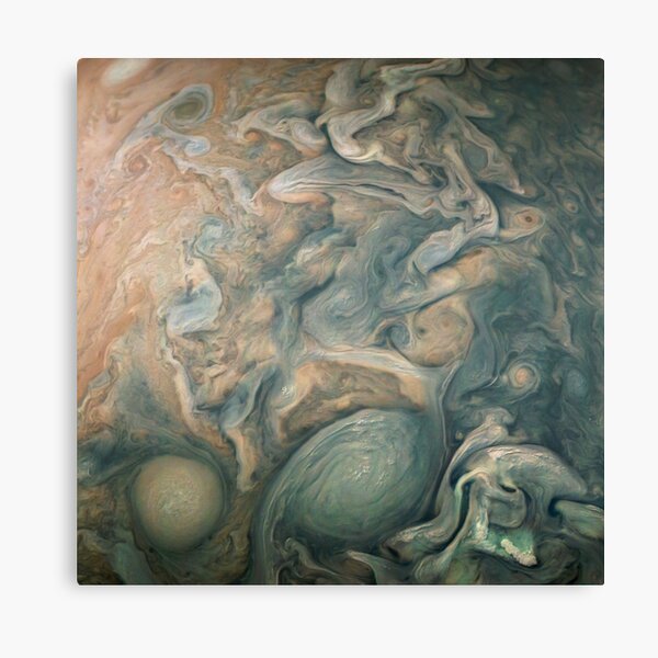 Jupiter, Perijove 12_84 pattern Canvas Print
