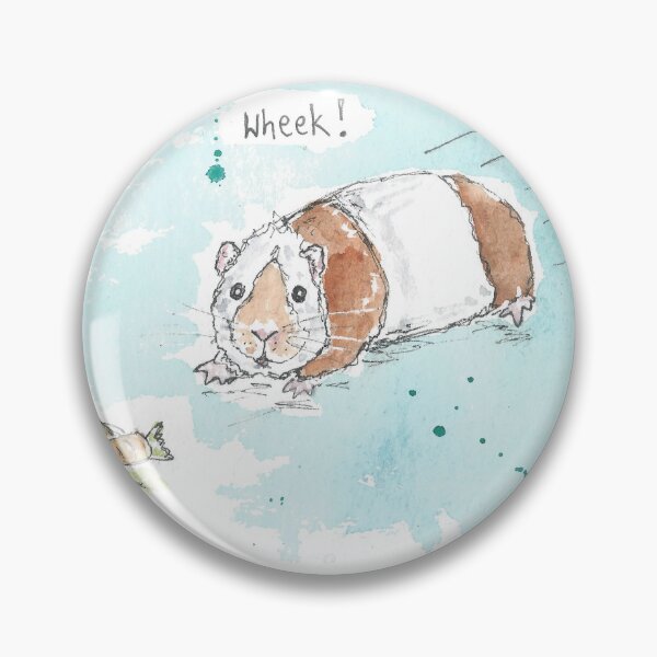 Item preview, Guinea Pig illustration designed and sold by DebTheZeb.
