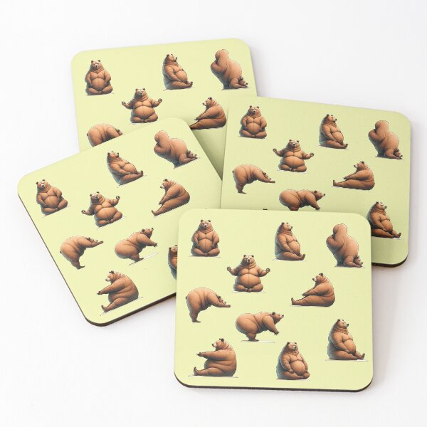 Item preview, Yoga Bears designed and sold by KaraTeProject.