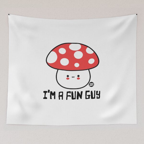 Item preview, FUN GUY MUSHROOM designed and sold by TODD GOLDMAN.