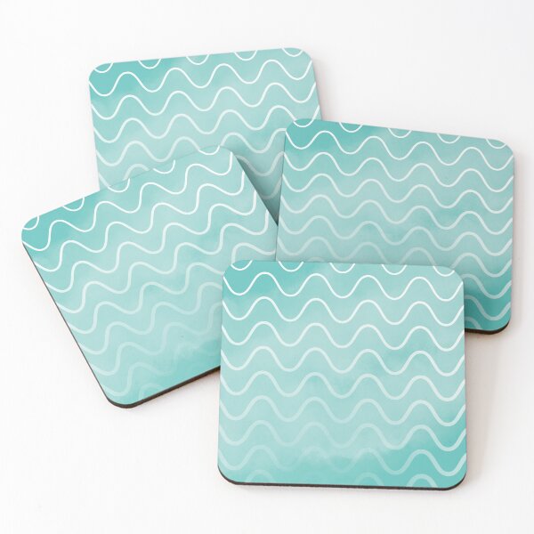 Item preview, Aqua Ocean Waves designed and sold by Design Minds Boutique.