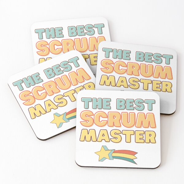 Item preview, The best scrum master! Retro vibes designed and sold by Drawmecute.