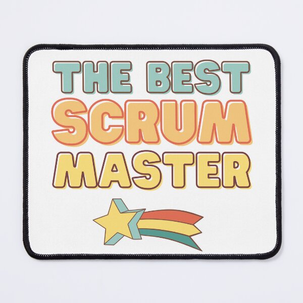 Item preview, The best scrum master! Retro vibes designed and sold by Drawmecute.