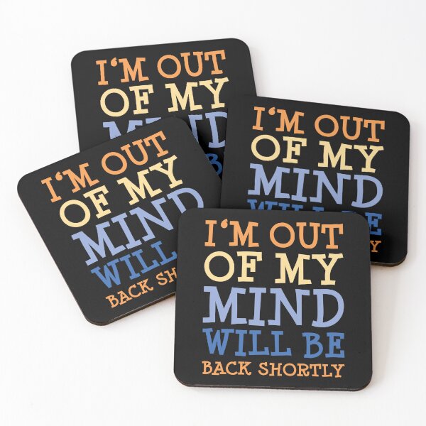 Item preview, Out Of Mind - Funny Colorful Silly Crazy Humor designed and sold by WIZECROW.