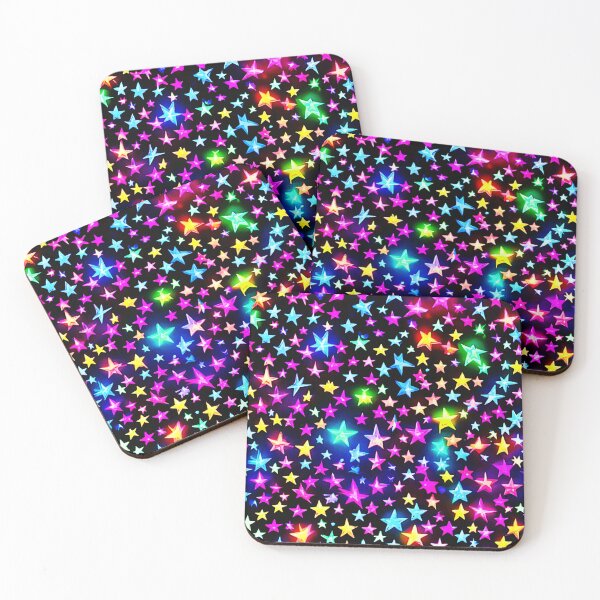 Item preview, Luminous Galactic Vibes: Neon Stars Dance designed and sold by Health And Fitness Posts e-Store.