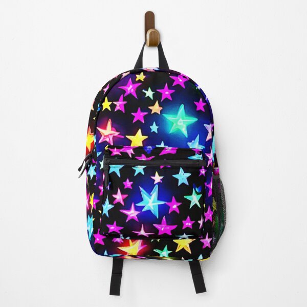 Item preview, Luminous Galactic Vibes: Neon Stars Dance designed and sold by Health And Fitness Posts e-Store.
