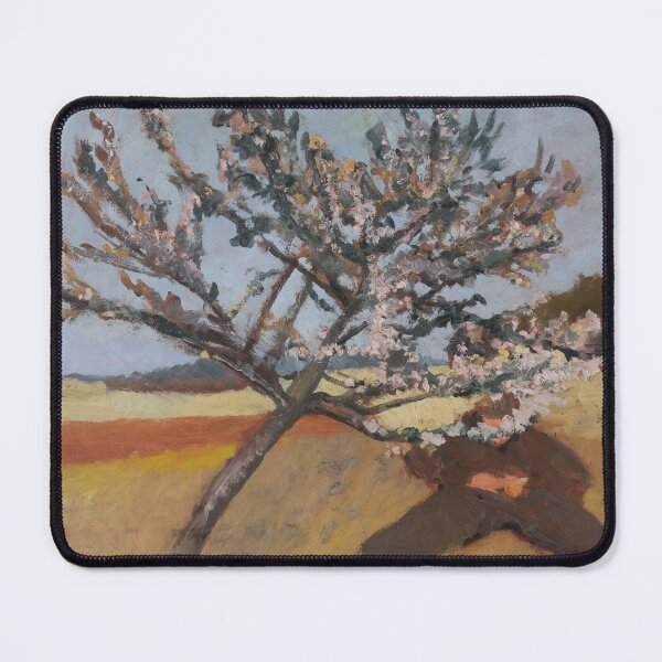 Item preview, Paula Modersohn Becker, Lying man under a flowering tree, 1903 designed and sold by Mauswohn.