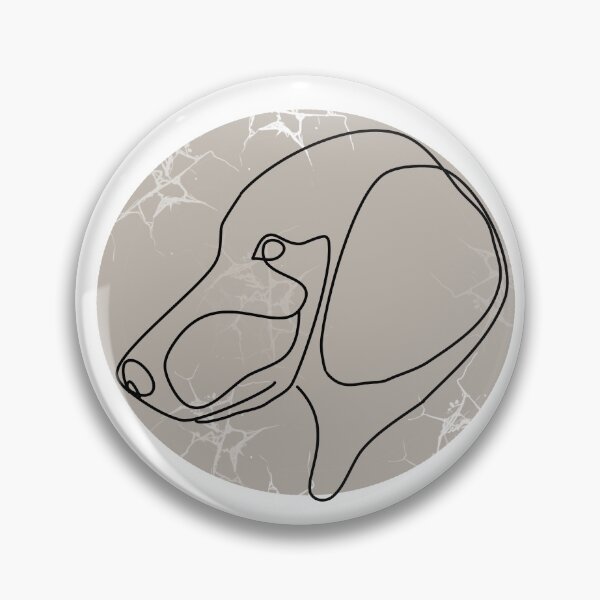 Item preview, One line art Dachshund designed and sold by hemp3x.