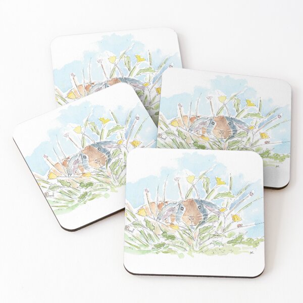 Item preview, Rabbit illustration designed and sold by DebTheZeb.