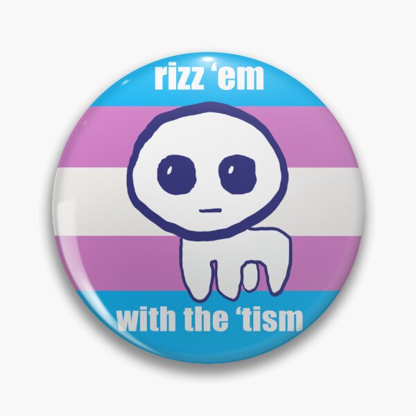 Artikelvorschau, Transgender „rizz em with the 'tism“ tbh Creature Pride Flagge entworfen und verkauft von ihavephotoshop.