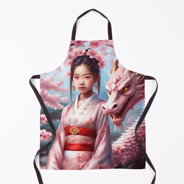 Item preview, Year of the Dragon 2024 - Girl between cherry blossoms designed and sold by dedoma.