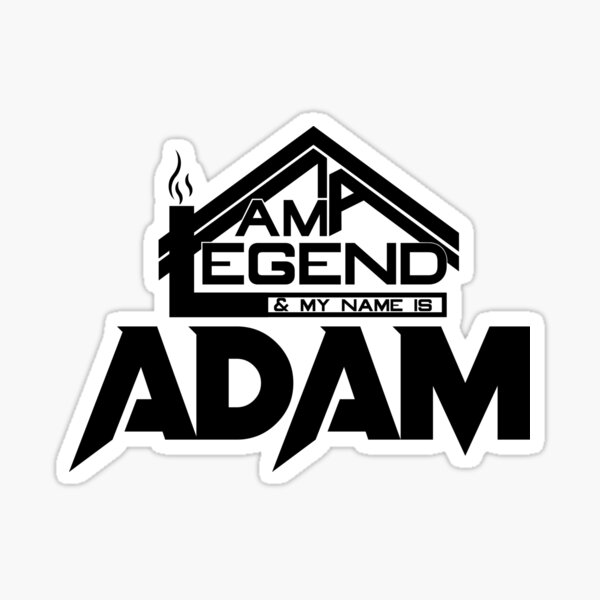 Artikel-Vorschau von Ich bin eine Legende und mein Name ist Adam (ich bin legendär), designt und verkauft von koreatvtea.