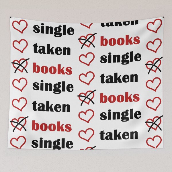 Item preview, Single Taken Books - for booknerds designed and sold by EmeraldeaArt.