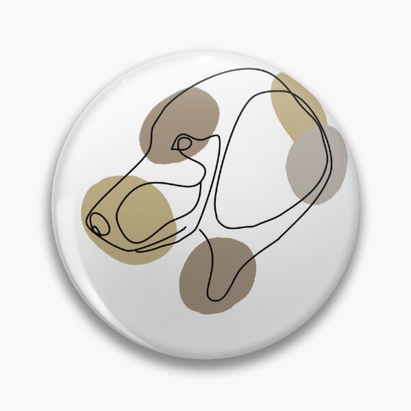 Item preview, One Line Art Dachshund designed and sold by hemp3x.