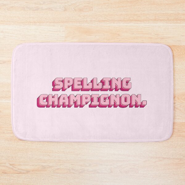Item preview, Spelling Champignon. designed and sold by QuoteQuest.