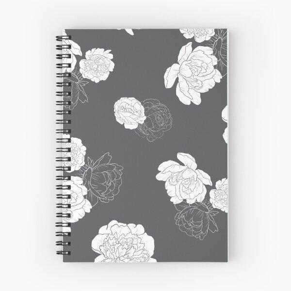 Item preview, Peonies on gray background designed and sold by Erinelyse827.