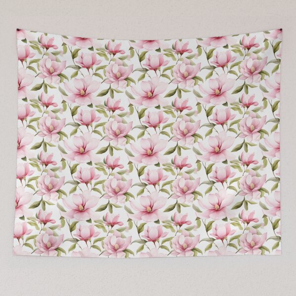 Item preview, Pink peony flower seamless pattern designed and sold by varinchai.