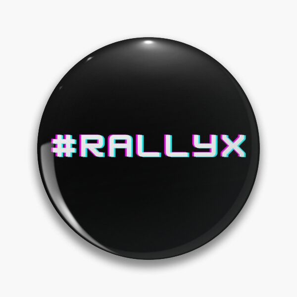 Item preview, Rallyx hashtag - simple text designed and sold by petrolheadmerch.