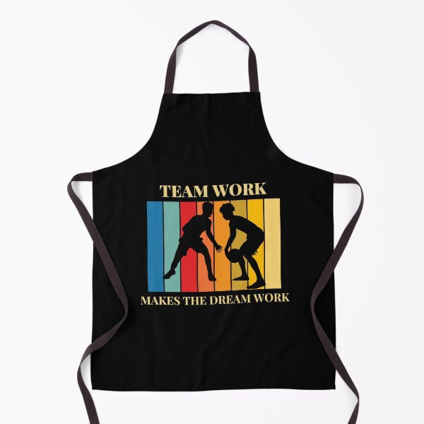 Item preview, Team work makes the dream work, basketball slogan  designed and sold by Culmika.