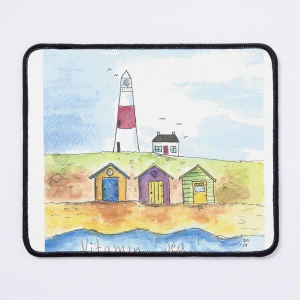 Item preview, Seaside illustration. designed and sold by DebTheZeb.