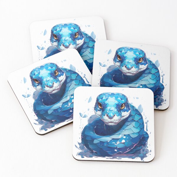 Item preview, Little Blue snake designed and sold by KentKen.