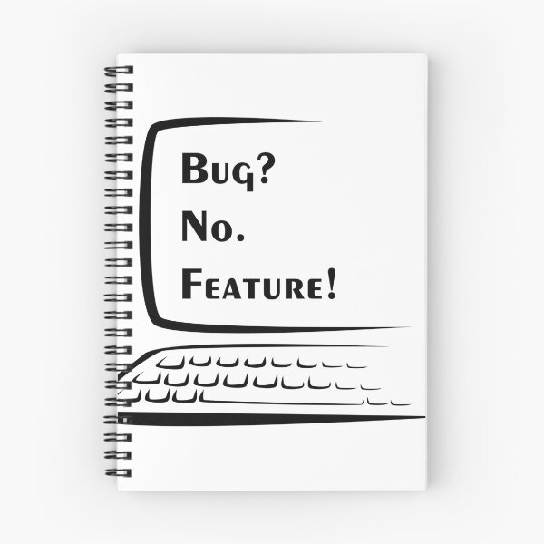 Item preview, Bug? No. FEATURE! Computer - White designed and sold by Warrioll.