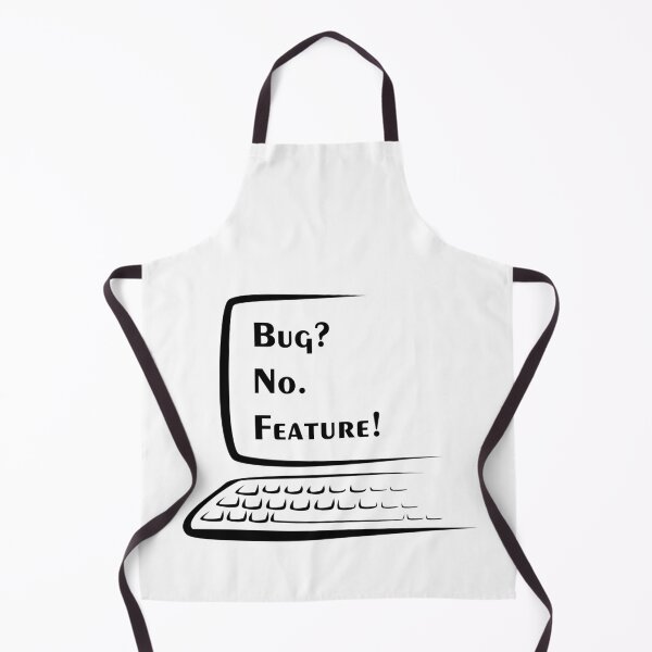 Item preview, Bug? No. FEATURE! Computer - White designed and sold by Warrioll.