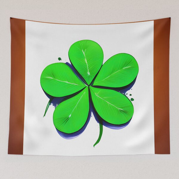Item preview, Clover Painting designed and sold by FamiliarPufferfish.