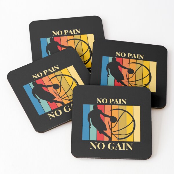 Item preview, No pain , no gain, basketball slogan  designed and sold by Culmika.