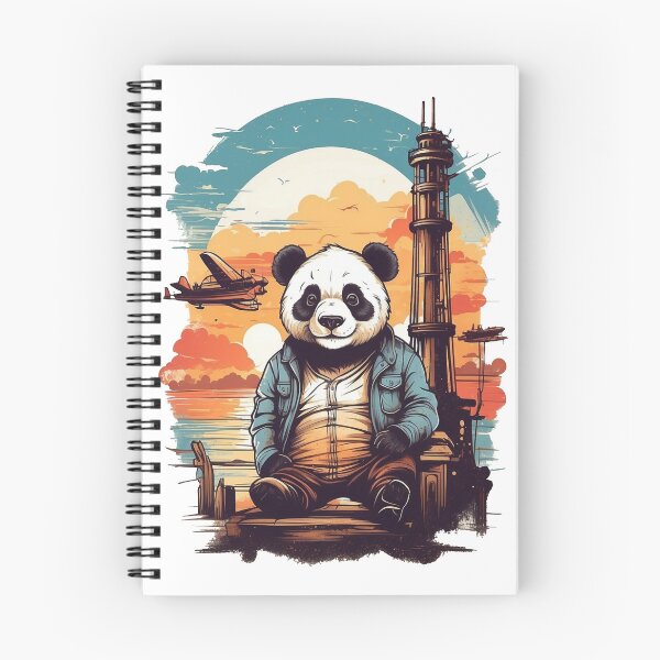 Item preview,  panda sitting next to a lighthouse designed and sold by Karaz's Animal Kingdom.