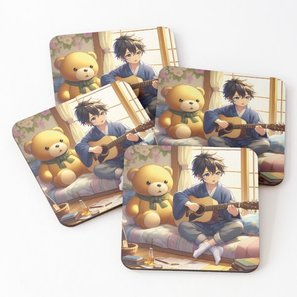 Item preview, BOY PLAYING GUITAR designed and sold by UnderCastro.