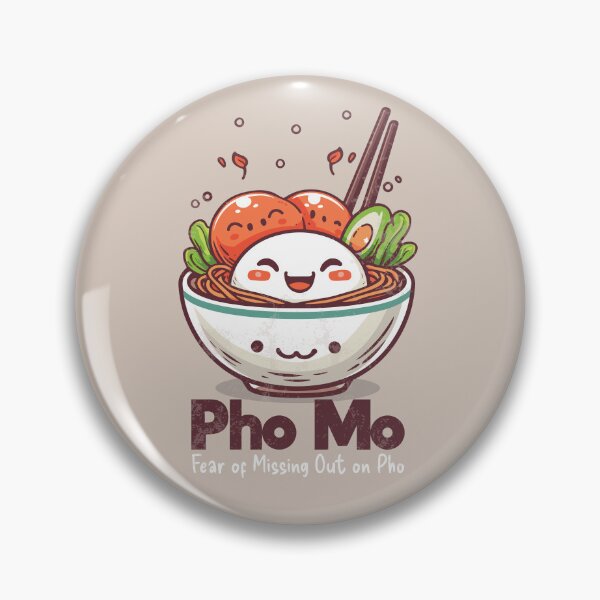 Artikelvorschau, Pho Mo: Der bezaubernde Pho-Bowl-Charakter entworfen und verkauft von Sir Meow Meow.