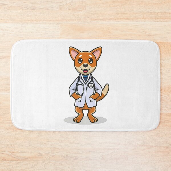 Item preview, Dog wearing a doctor suit designed and sold by michplante60.