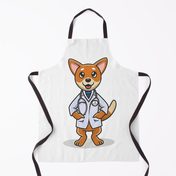 Item preview, Dog wearing a doctor suit designed and sold by michplante60.