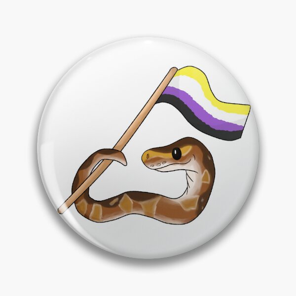 Item preview, Ball Python Pride! [Normal Morph, Non-Binary] designed and sold by Quirkball.