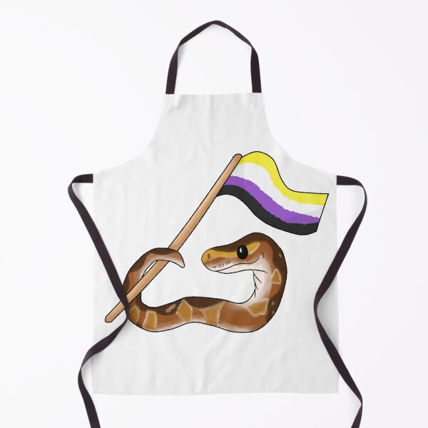 Item preview, Ball Python Pride! [Normal Morph, Non-Binary] designed and sold by Quirkball.