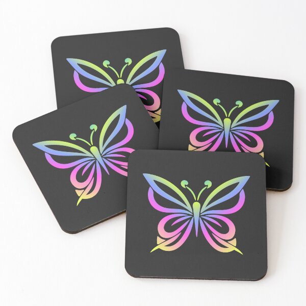 Item preview, Elegant Rainbow Butterfly designed and sold by EirinDesign.