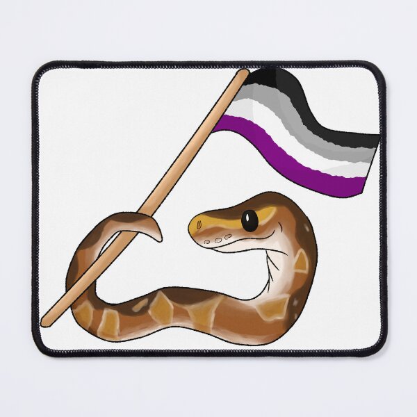 Item preview, Ball Python Pride! [Normal Morph, Asexual] designed and sold by Quirkball.