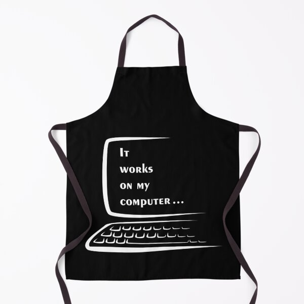 Item preview, It works on my computer - Black designed and sold by Warrioll.