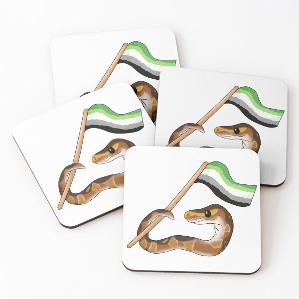 Item preview, Ball Python Pride! [Normal Morph, Aromantic] designed and sold by Quirkball.