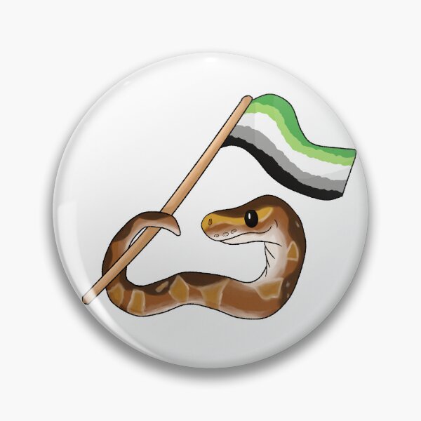 Item preview, Ball Python Pride! [Normal Morph, Aromantic] designed and sold by Quirkball.