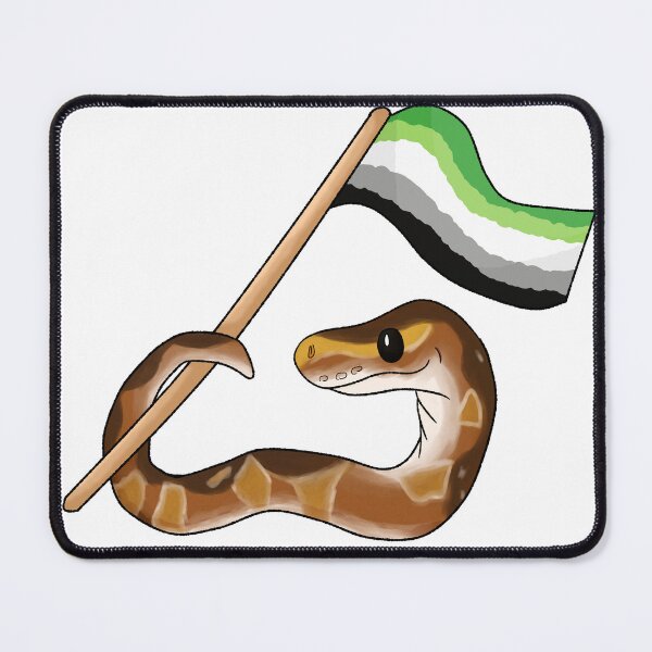 Item preview, Ball Python Pride! [Normal Morph, Aromantic] designed and sold by Quirkball.