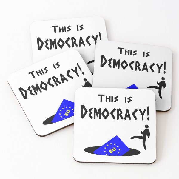 Item preview, This democracy anti EU referendum ukip designed and sold by BigTime.