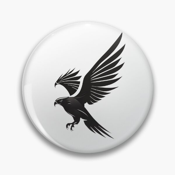 Item preview, Sublime gliding: Black eagle as a symbol designed and sold by MarketMovers.