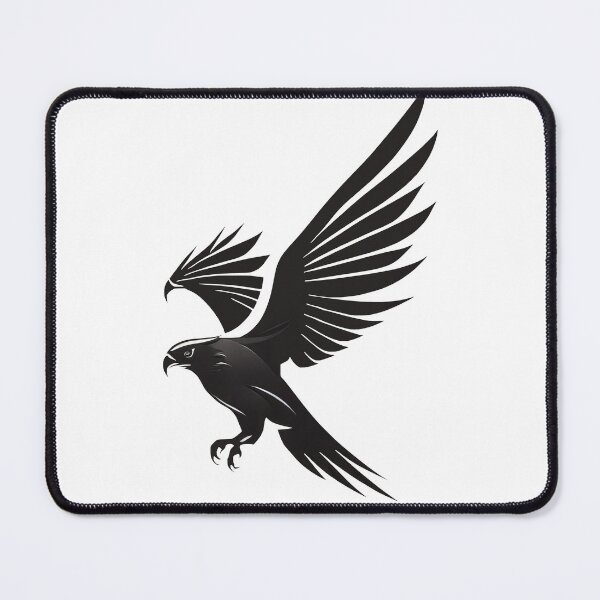 Item preview, Sublime gliding: Black eagle as a symbol designed and sold by MarketMovers.