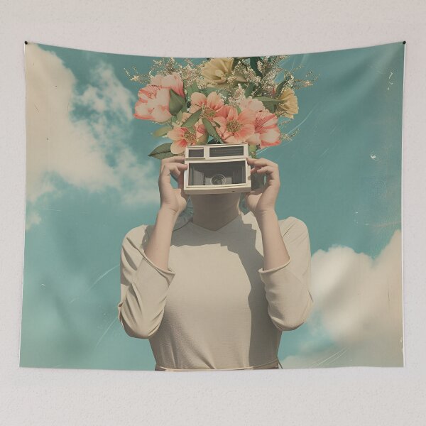 Item preview, woman and flowes designed and sold by oilidesing.