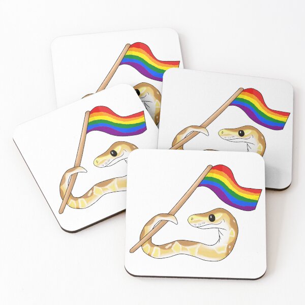 Item preview, Ball Python Pride! [Caramel Morph, Gay] designed and sold by Quirkball.