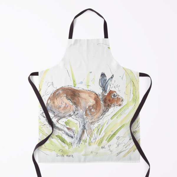 Item preview, Irish hare watercolour illustration. designed and sold by DebTheZeb.