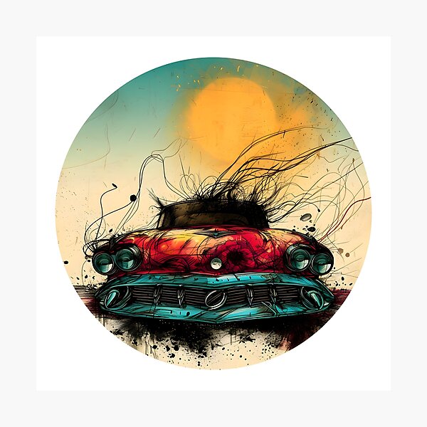 Item preview, Sundown Cruise Nostalgia designed and sold by TheWitsFoe.