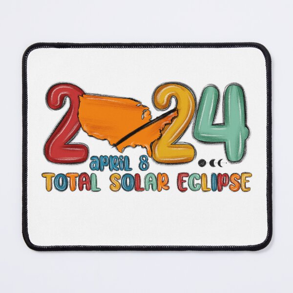 Item preview, April 8, 2024 Total Solar Eclipse designed and sold by PERsonalthreads.